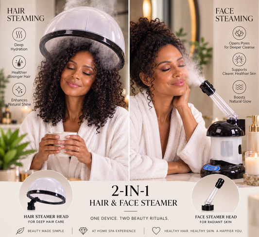 Caspvera 2-in-1 Hair and Face Spa Machine