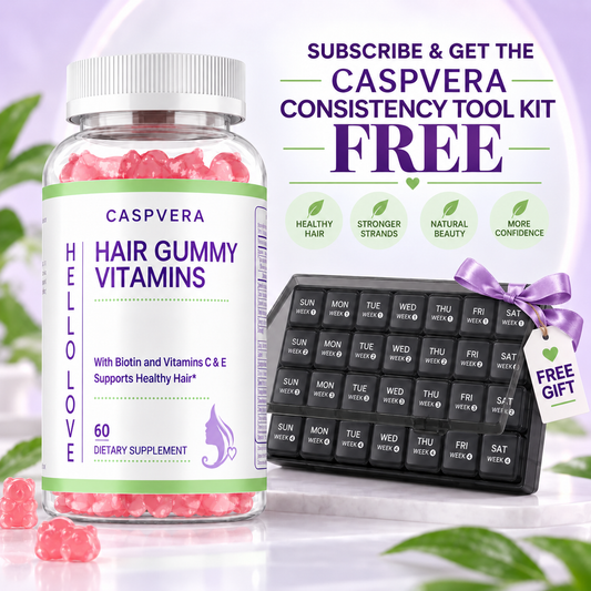 Caspvera Perimenopause hairloss Gummies